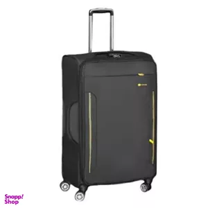 چمدان طرح کاترپیلار مدل CATB203B TRAVEL SENTRY SMALL سایز کوچک به همراه کیف آرایشی و جا کفشی