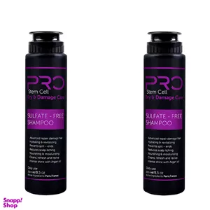 شامپو مو استم سل مدل Dry & Damage Therapy حجم 250 میلی‌ لیتر مجموعه 2 عددی