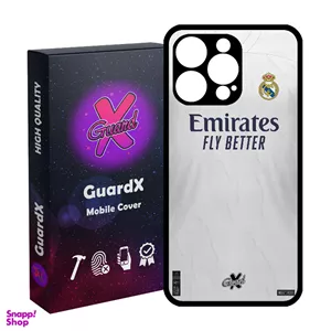 کاور گارد ایکس طرح Real Madrid مدل Glass10254 مناسب برای گوشی موبایل اپل iPhone 15 Pro Max