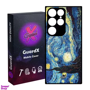 کاور گارد ایکس طرح Starry Night مدل Glass10110 مناسب برای گوشی موبایل سامسونگ Galaxy S24 Ultra