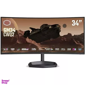مانیتور 34 اینچ مخصوص بازی خمیده کولر مستر مدل GM34-CW