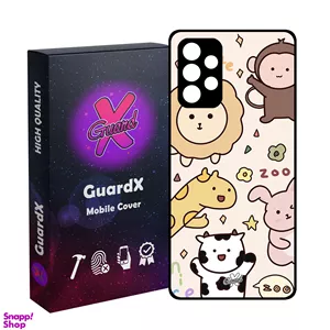 کاور گارد ایکس طرح باغ وحش مدل Glass10564 مناسب برای گوشی موبایل سامسونگ Galaxy A52/A52S