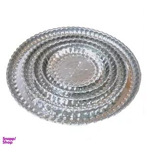 سینی استیل مدل A04 مجموعه 5 عددی