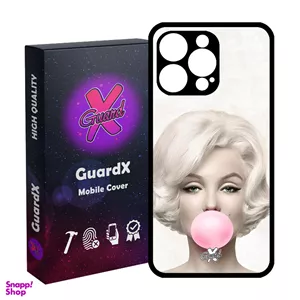 کاور گارد ایکس طرح Marilyn Monroe مدل Glass10257 مناسب برای گوشی موبایل اپل iPhone 15 Pro Max