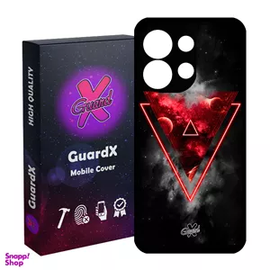 کاور گارد ایکس طرح Galaxy مدل Glass10163 مناسب برای گوشی موبایل شیائومی Redmi Note 13 4G
