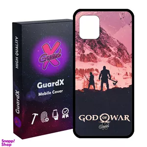 کاور گارد ایکس طرح God of War مدل Glass10075 مناسب برای گوشی موبایل سامسونگ Galaxy Note 10 Lite / A81