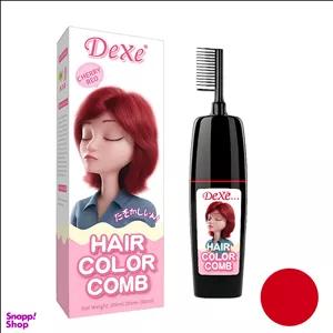 فوم رنگ مو موقت دکسی مدل Comb حجم 200 میلی لیتر رنگ قرمز