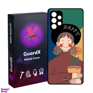 کاور گارد ایکس طرح دختر مدل Glass10630 مناسب برای گوشی موبایل سامسونگ Galaxy A32 4G