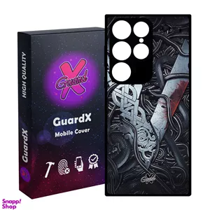 کاور گارد ایکس طرح Vikings مدل Glass10221 مناسب برای گوشی موبایل سامسونگ Galaxy S24 Ultra