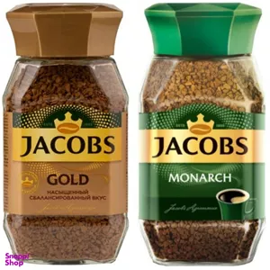 قهوه گلد و مونارچ جاکوبز مجموعه ۲ عددی