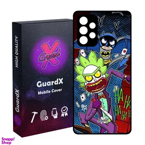 کاور گارد ایکس طرح Rick and Morty مدل Glass10154 مناسب برای گوشی موبایل سامسونگ Galaxy A52/A52S