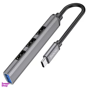 USB هاب 4 پورت Type-C هوکو مدل HB26 4in1
