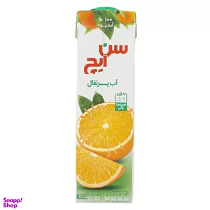 آب پرتقال پالپ دار سن ایچ حجم 1000 میلی لیتر