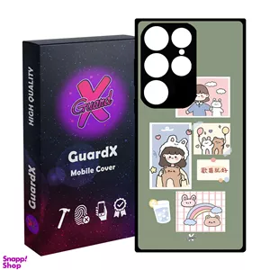 کاور گارد ایکس طرح Girl مدل Glass10514 مناسب برای گوشی موبایل سامسونگ Galaxy S24 Ultra