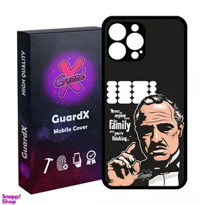 کاور گارد ایکس طرح God Father مدل Glass10197 مناسب برای گوشی موبایل اپل iPhone 14 Pro Max