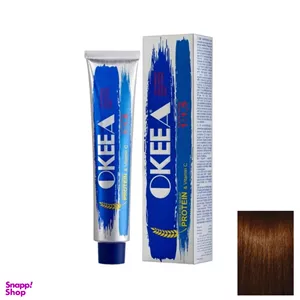 رنگ مو اکیا شماره 6.7 حجم 100 میلی لیتر رنگ Dark Copper Blonde
