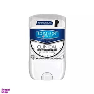 دئودورانت استیکی صابونی کامان مدل Power Stress Clinical حجم 50 میلی لیتر