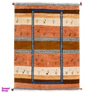 گبه دستباف سی پرشیا کد 122041 سایز 1.98x1.49 متر
