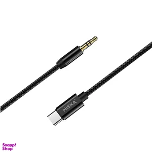 کابل تبدیل USB-C به AUX هیسکا مدل W28 طول 1 متر