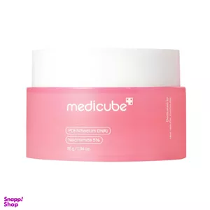 ماسک صورت ضد لک و روشن کننده قوی مدی کیوب مدل Pdrn Cream وزن 55 گرم