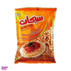 پروتئین سویا بافت دار ریزدانه سبحان وزن 250 گرم