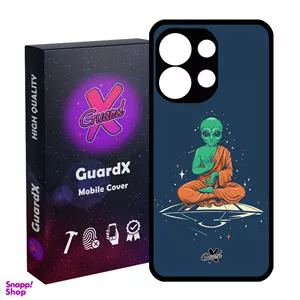 کاور گارد ایکس طرح Alien مدل Glass10305 مناسب برای گوشی موبایل شیائومی Redmi Note 13 4G