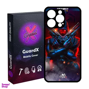 کاور گارد ایکس طرح Call Of Duty مدل Glass10388 مناسب برای گوشی موبایل اپل iPhone 15 Pro Max