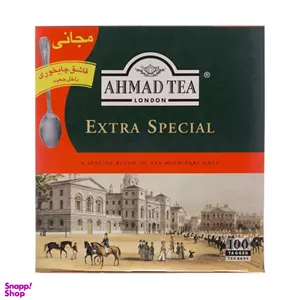 چای کیسه ای معطر احمد بسته 100 عددی