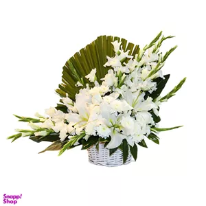 سبد گل طبیعی ترحیم ابدیس