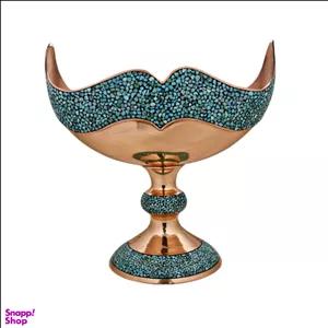 کشکول مس و فیروزه کوبی کد 22