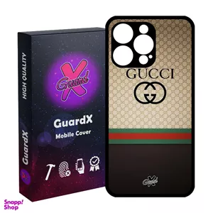 کاور گارد ایکس طرح Gucci مدل Glass10215 مناسب برای گوشی موبایل اپل iPhone 15 Pro Max