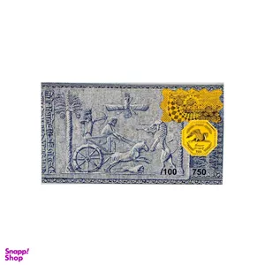 سکه طلا 18 عیار پارسیان طرح همای سعادت کد 100 