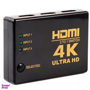 سوییچ 3 پورت HDMI دی نت مدل 4K Ultra HD
