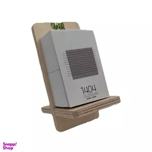 تقویم رومیزی 1404 کیوی نت پايه چوبی کد 1050