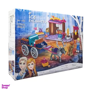 لگو فروزن مدل 2 Elsa’s Wagon Adventure کد 11468