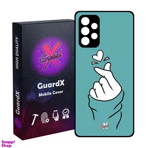 کاور گارد ایکس طرح BTS مدل Glass10212 مناسب برای گوشی موبایل سامسونگ Galaxy A52/A52S