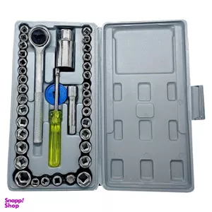 آچار بکس و سری آچار بکس آیوا مدل 40 N بسته 40 عددی