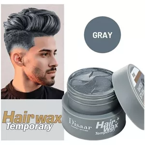 واکس رنگی گیاهی مو دیسار رنگ موقت خاکستری ۸۰ گرم