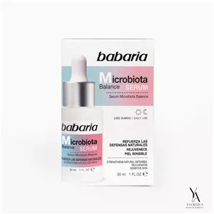 سرم احیا کننده پوست حساس باباریا BABARIA مدل میکروبیوتا Microbiota حجم 30 میل