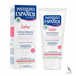 کرم بالم سوختگی کودک بدون پارابن و ضدآلرژی اسپانول INSTITUTO ESPANOL حجم 150 میل