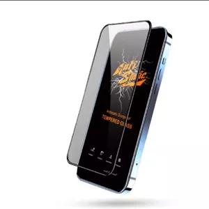 نسل جدید گلس آنتی استاتیک ، تاچ روان ، لمس روان و شفافیت HD آیفون 11 پرومکس بسته ده عددی