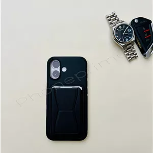 قاب آیفون 17 نرمال چرمی جاکارتی‌دار (ولت‌دار)  - مدل استندشو کلاسیک کیفیت پریمیوم --  IPHONE 17 NORMAL