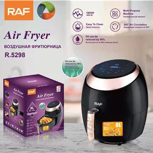 سرخ کن و هواپز 8لیتری بدون روغن راف مدل R.5298