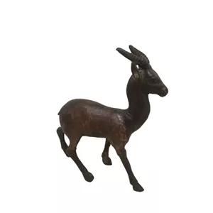 مجسمه گوزن آهو برنزی