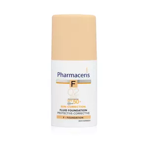 کرم پودر مایع فارماسریز FLUIDE 02 SAND SPF50 حجم 30 میلی لیتری