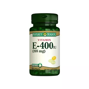 قرص ویتامین E نیچرز بونتی تعداد 50 عددی