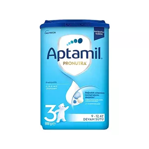 شیر خشک آپتامیل نوتریشیا PRONUTRA شماره 3 حجم 800 گرمی