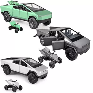 ماکت ماشین تسلا سایبر تراک با موتور کد 2424