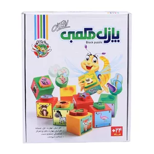 اسباب بازی پازل مکعبی جاگذاری کد 100489