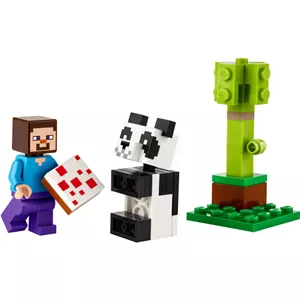 لگو ماینکرفت 35 قطعه مدل  Mincraft Steve and Baby Panda کد 30672